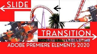 Split Slide Transition Adobe Premiere Elements