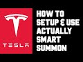 Tesla How To Use Actually Smart Summon - Tesla How To Setup & Use ASS Actually Smart Summon Feature