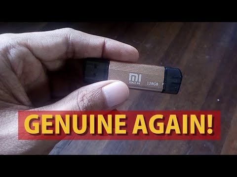 How to Make a Fake USB Genuine Again