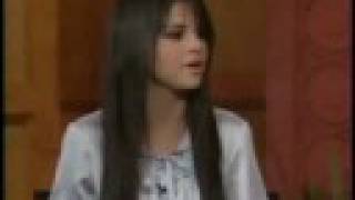 Selena Gomez on Regis And Kelly pt 2