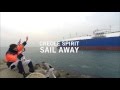 Creole Spirit Sail Away | Teekay's 1st MEGI-Type LNG Carrier