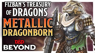 Metallic Dragonborn Preview | Fizban's Treasury of Dragons | D&D Beyond