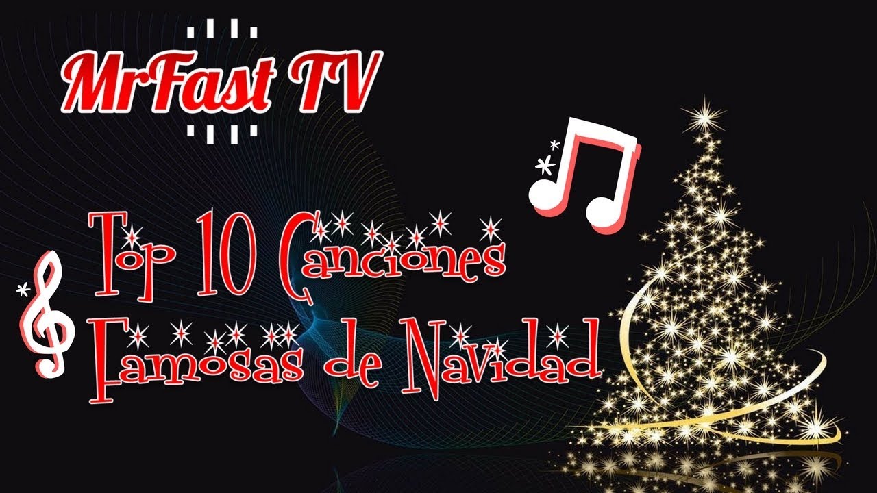 Top 10 Canciones Más Famosas De Navidad - YouTube