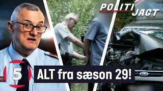 Se ALLE highlights fra sæson 29! | Politijagt | Kanal 5 Danmark