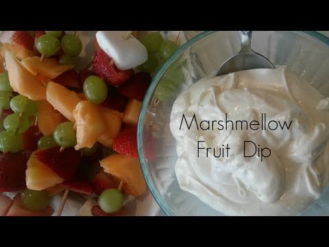 Strawberry Marshmallow Dip Recipe