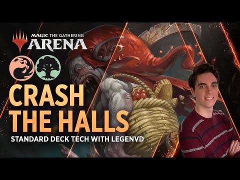 Crash The Halls – Gruul Aggro Standard Deck Tech with LegenVD MTG Arena