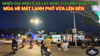 ĐÀ LẠT PHỐ VỪA LÊN ĐÈN, NHIỀU GIA ĐÌNH ĐƯỢC CỨU MỘT BÀN THUA TRONG THẤY