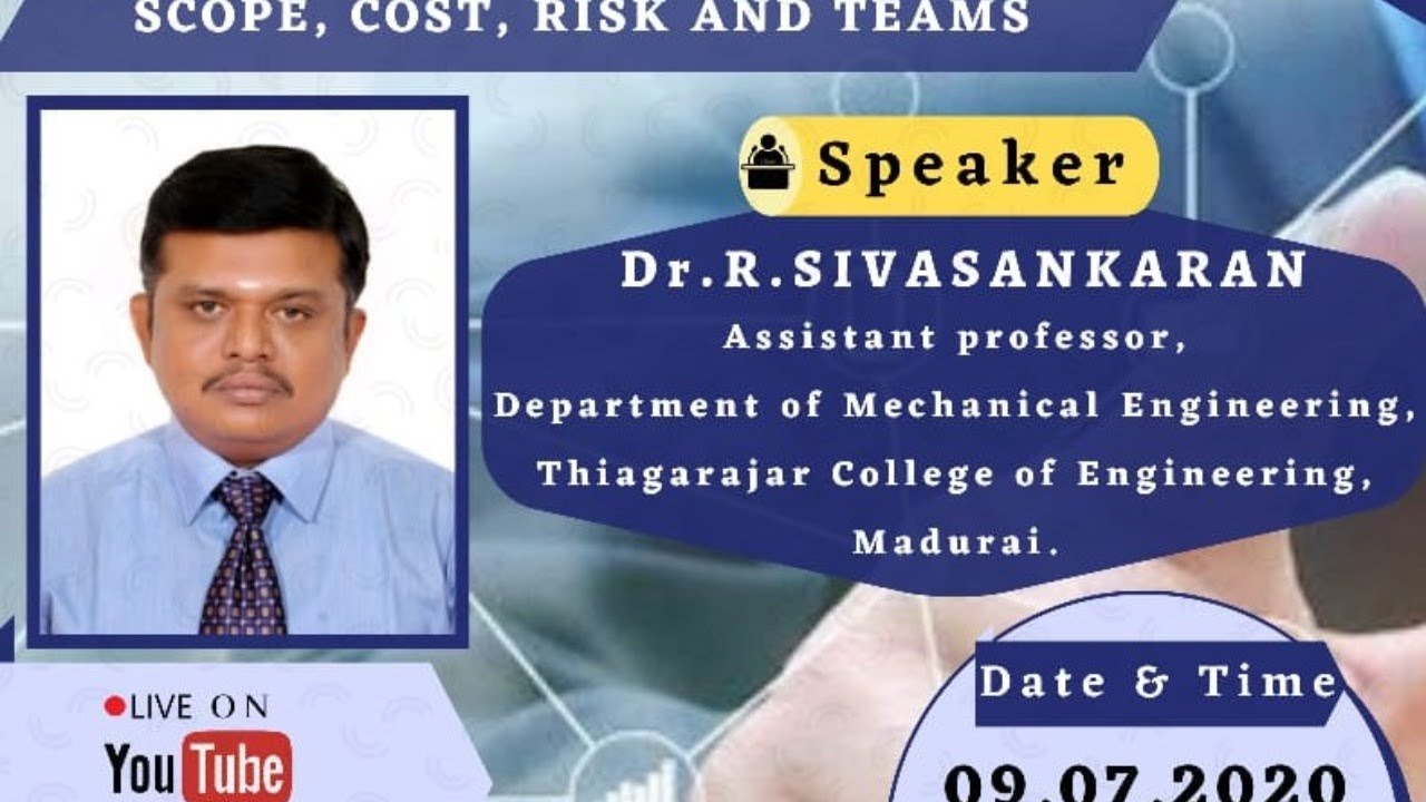 Engineering Project Management Webinar Youtube