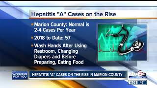 Hepatitis "A" Cases on the rise in Marion County