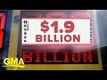 $1.9 billion Powerball swells to biggest-ever prize l GMA