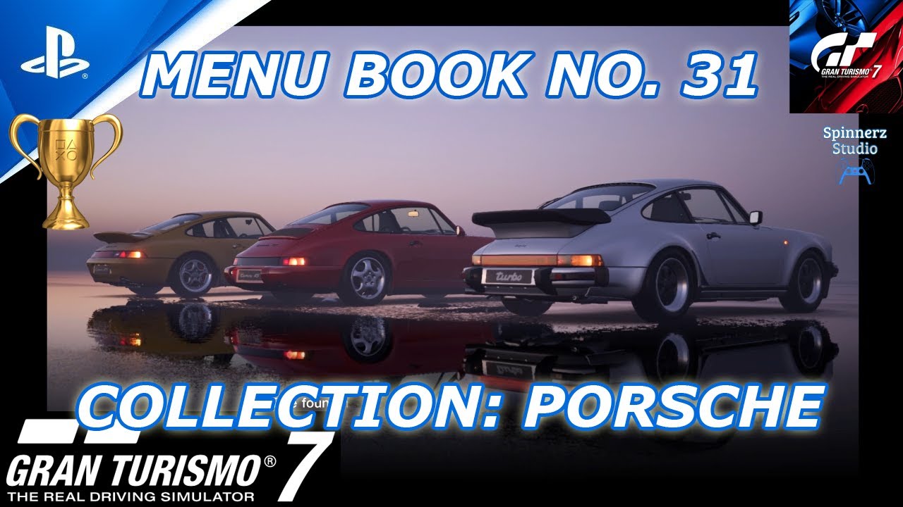 Gran Turismo 7 Cafe Menu Book No. 31 | GT7 Book No. 31 - Collection ...