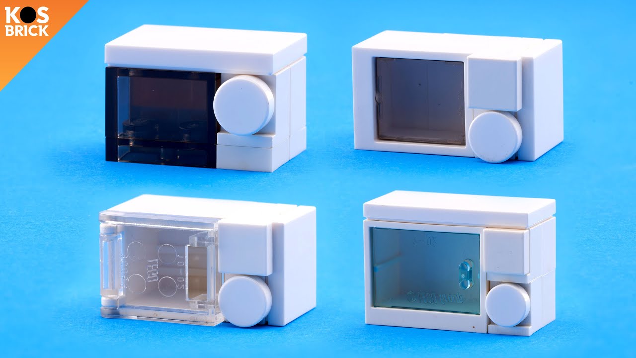 Lego Microwave Tutorial Youtube