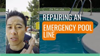 On the Job: Repairing an Emergency Pool Line | Boston | Property Management