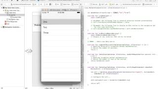 UITableViewController delete table cell example in Swift