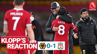 Klopp's Reaction: 'I have no problem with it being an ugly win' | Wolves vs Liverpool