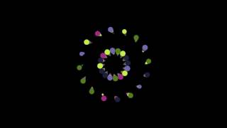 Javascript Canvas Circle Animation part 7