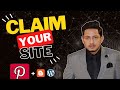 How To Claim Site On Pinterest | Drive Unlimited Traffic | Pinterest Website Verification