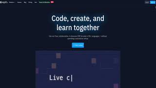 Quick intro to Replit and Python 'hello world!'
