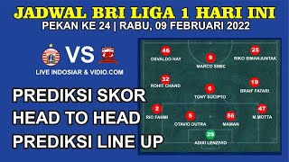jadwal Liga 1 Hari ini Persija VS Madura United - Prediksi Lineup - Prediksi Skor dan Head To Head