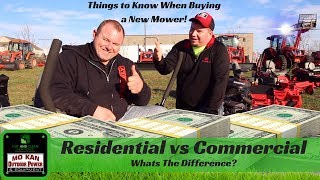 Residential vs Commercial Zero Turn Mowers ► Whats The Best Lawn Mower?