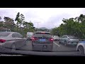 Driving in Shenzhen China, rush hour in Monday morning.