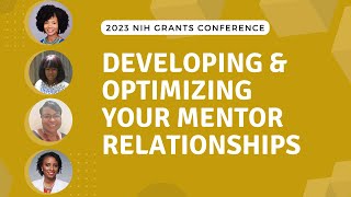 Developing and Optimizing your Mentor Relationships