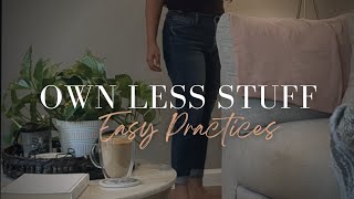 Things I do to AVOID the materialism trap | MINIMALISM & SLOW LIVING🤎