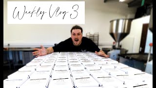 MAKING 1000 BOXES OF SHOWER STEAMERS | Small Business Weekly Vlog 3 | Bubble & Bathe