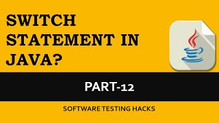 Switch Statement in Java with example| Part 12