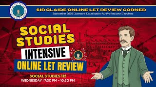 SOCSTUD 112 - SEPTEMBER 2026 LEPT INTENSIVE REVIEW