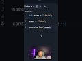 Let VS Const in JavaScript