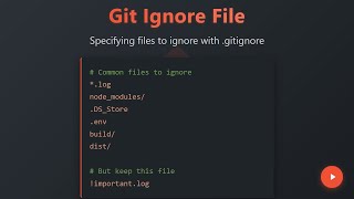Git Ignore File: Master .gitignore for Clean Repositories! 🚀