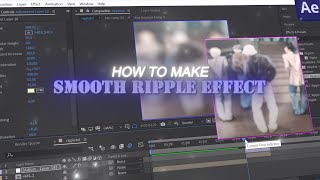 How To Make Smooth Ripple Effect | After Effects Tutorial