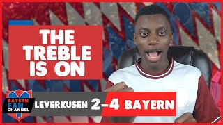 Bayern Munich 4-2 Bayer Leverkusen DFB Pokal Match Reaction (2/3 TROPHIES)