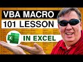 Excel - How to Create Your First Macro in Excel: Automate Tasks and Fix Data Sets - Episode 873