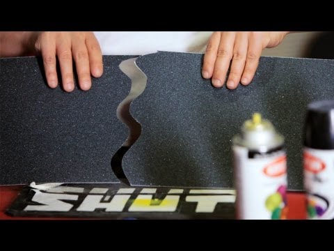 How to Cut & Apply a Grip Tape Design | Custom Skateboard How to Cut & Apply a Grip Tape Design | Custom Skateboard