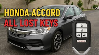Honda Accord All Keys Lost Key Programming | Step-by-Step Guide (No Dealer Needed)