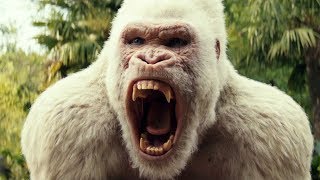 Rampage (2018) George Shows Middle Finger Scene - Movie Clip HD