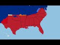 US Civil War Mapped Using Mapchart