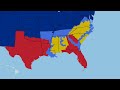 US Civil War Mapped Using Mapchart