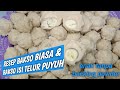 Resep BAKSO AYAM & Bakso Ayam isi Telur Puyuh enak tanpa backing powder || cocok untuk ide jualan