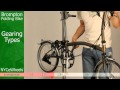 Brompton folding bike - Gearing