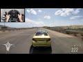 Forza Horizon 5 Drifting BMW M4 (Steering Wheel + Shifter) Gameplay