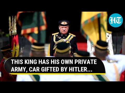 A car given to you by Hitler, a private army and a family fortune estimated at $5.7 billion Meet the billionaire sultan