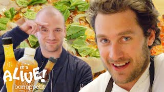 Brad and Sean Evans Make Cast-Iron Pizza | It's Alive | Bon Appétit