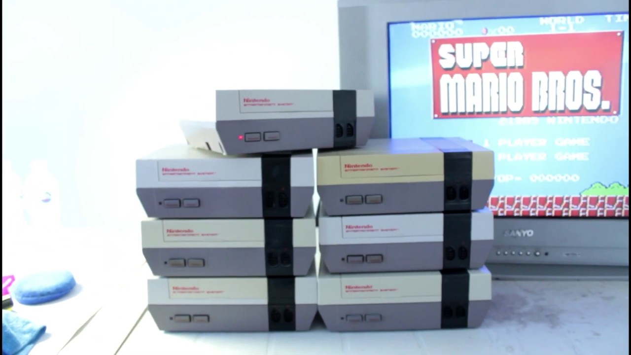 I Bought 8 Broken Nintendo NES Consoles, How To Fix Broken NINTENDO ...