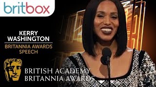 Kerry Washington Speaks On The Influence Norman Lear's Work Had On Her Childhood | Britannia Awards