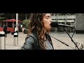 Amazing!! 18yr Old Busker Noticed By David Bowies Record Producer!!!! // Street Sessions