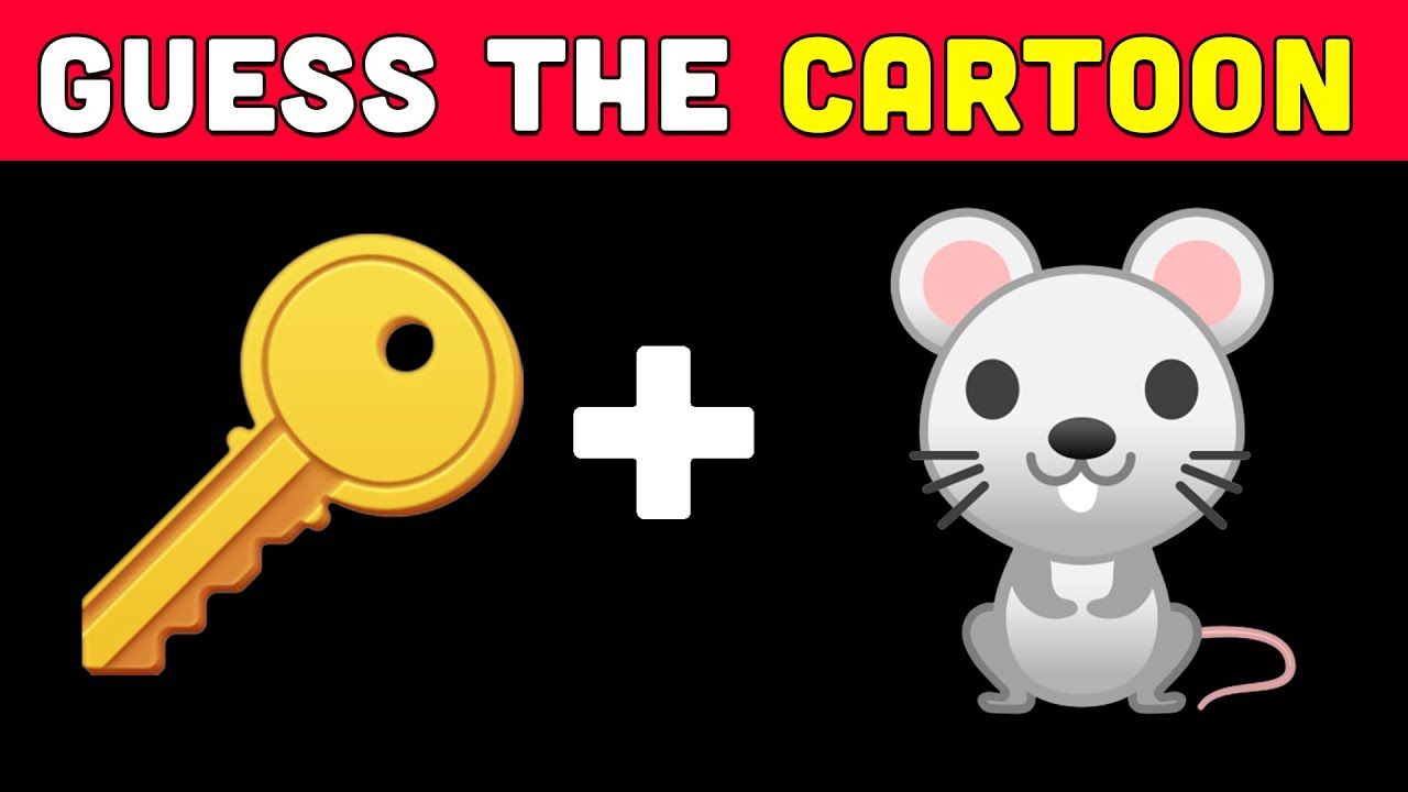 Can You Guess The Cartoon Character By Emoji? - YouTube