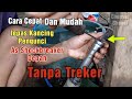 Cara Lepas kancing pengunci As shock Depan Tanpa Treker how to open the front shock lock button